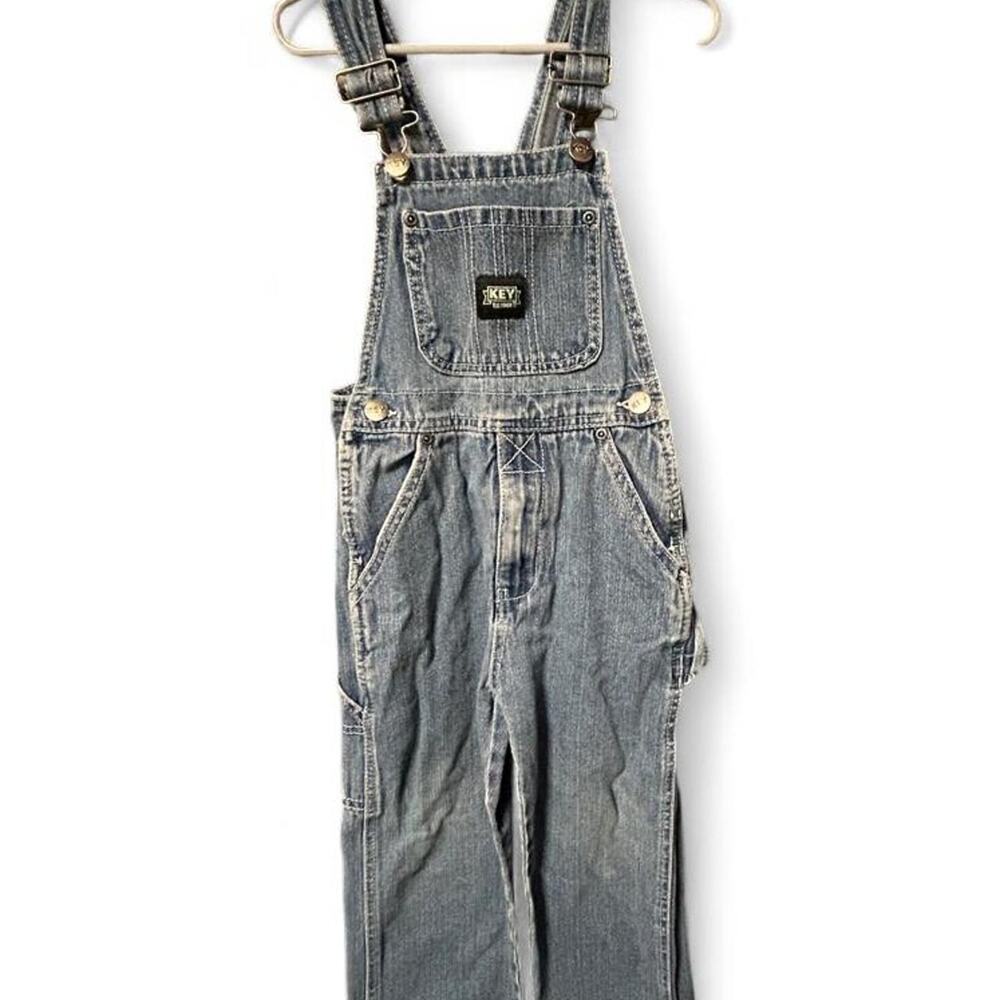 4t Key carpenter light denim overalls READ
